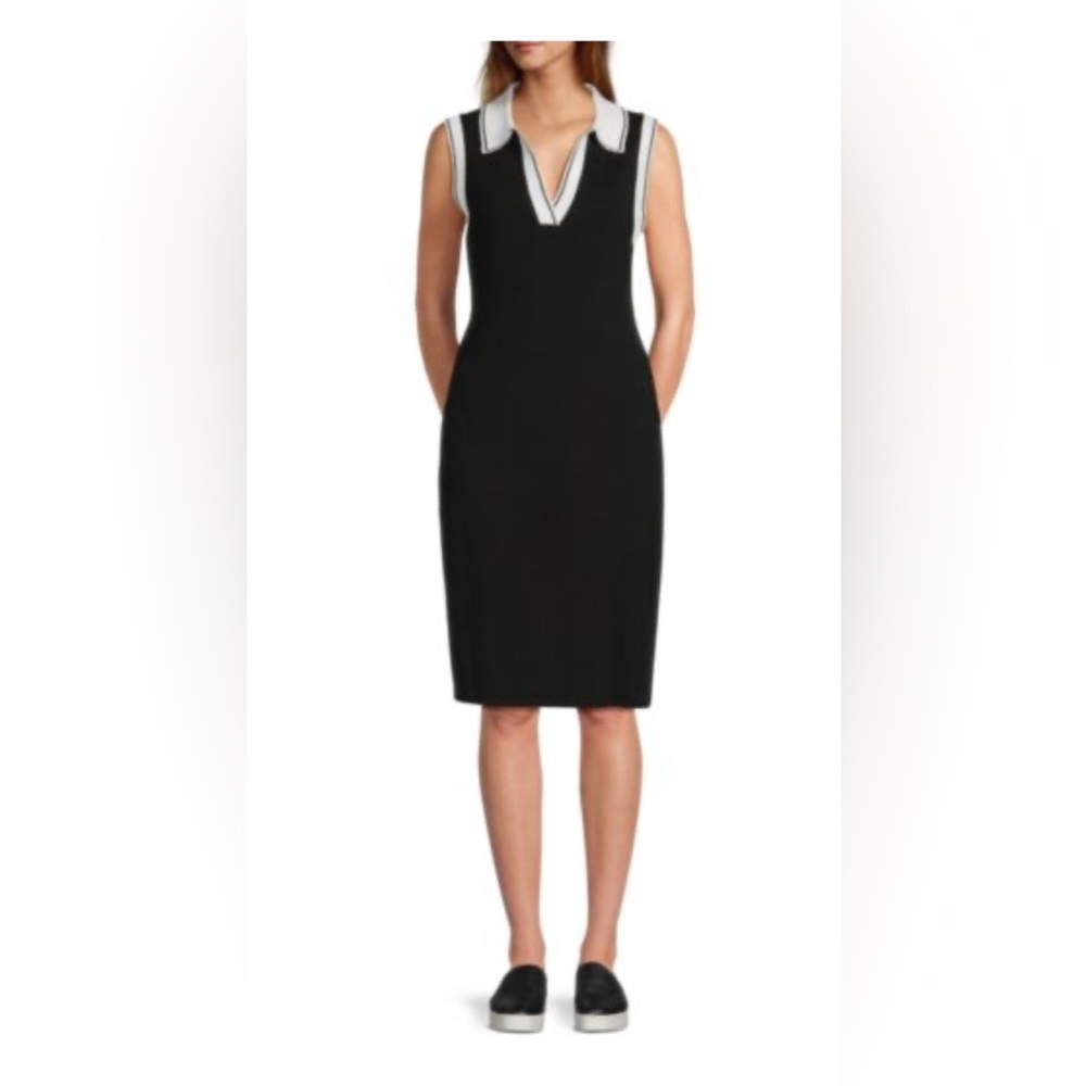 Karl Lagerfeld Black Sleeveless Dress